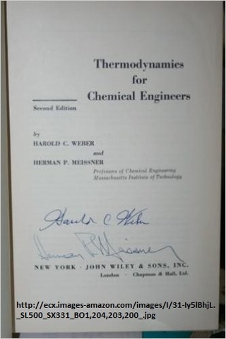 Chemical Engineering Thermodynamics
