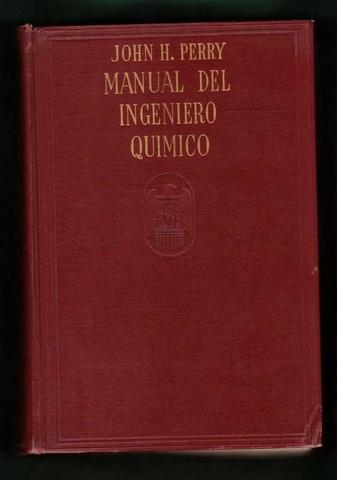 Se publica el Manual del Ingeniero Químico Perry