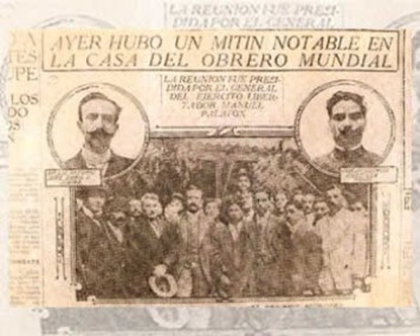DEPARTAM,ENTO DEL TRABAJO  Y CASA DEL OBRERO MUNDIAL