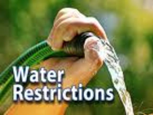 Level 1 water restrictions