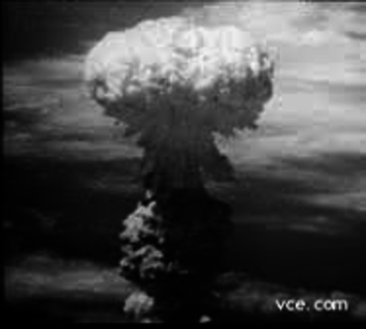 Dropping of the Atomic bombs