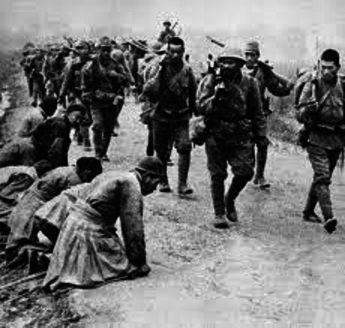 Japanese invasion of China