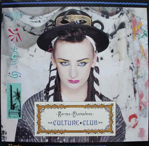 Culture Club's Karma Chameleon becomes a #1 hit