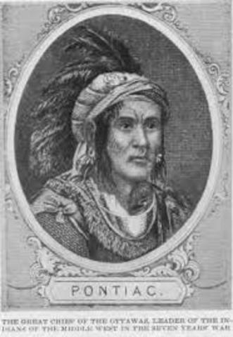 Native leader Chief  Pontiac
