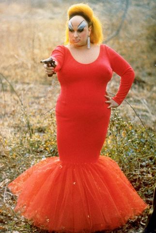 Divine in "Pink Flamingos"