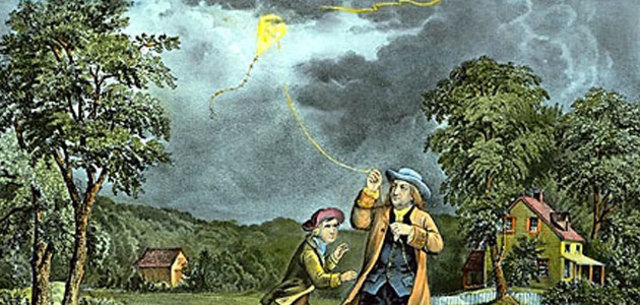 Pararrayos y Lentes bifocales - Benjamin Franklin