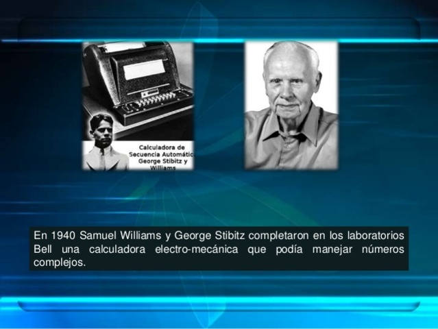 Samuel Williams and George Stibitz