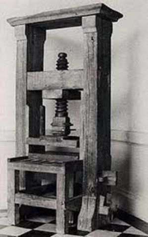 Big Sheng inventó la primera imprenta de tipos moviles