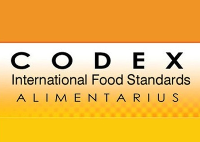 Ενσωματώνεται στον Codex Alimentarius.