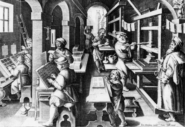 William Caxton establishes the first English printing press