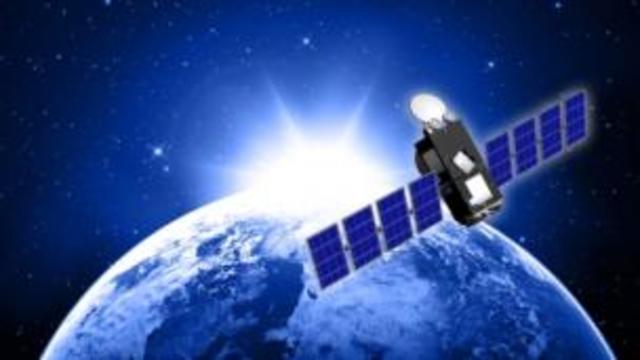 US Satellite in Orbit Utilizes Solar Cells for Power