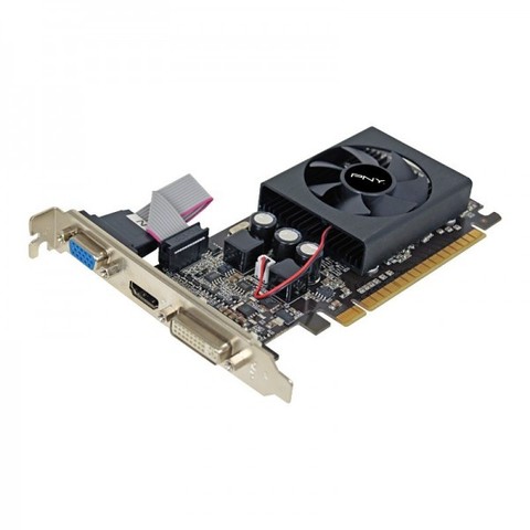 TARJETA DE VIDEO PNY VCGGT6102XPB-S GT 610 2GB DDR3 PCIE2.0 CAJA