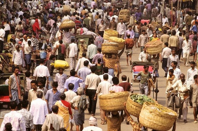 LLega a la ciudad de Calcuta