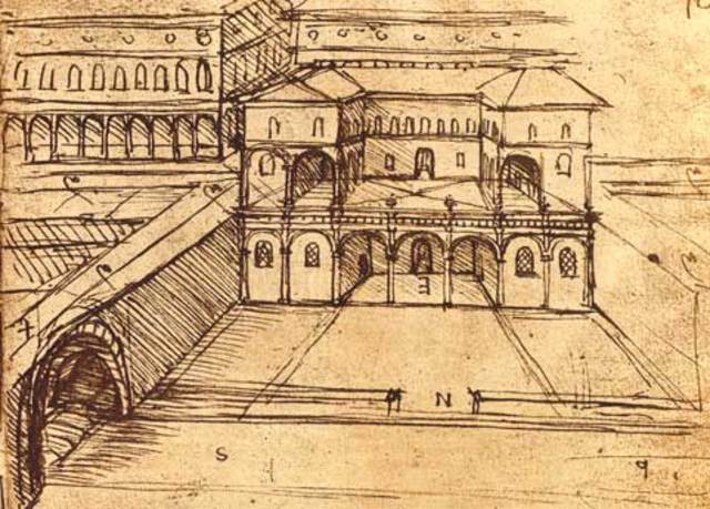 edificio de Leonardo Da Vinci