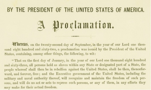 Slavery Was Abolished