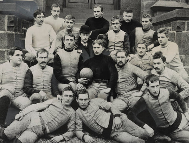 First Intercollegiate Football Game