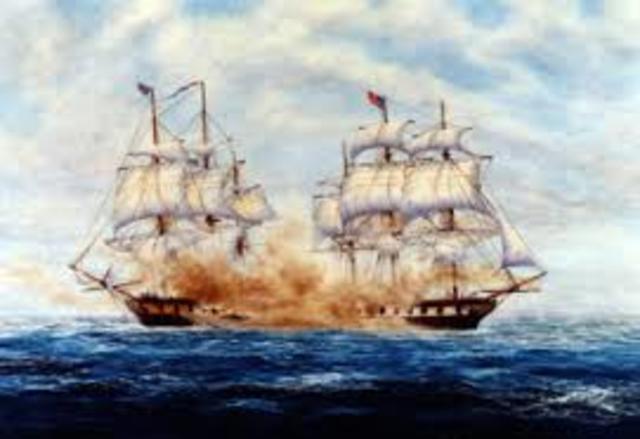 The first naval battle of the Revolutionary War is fought
