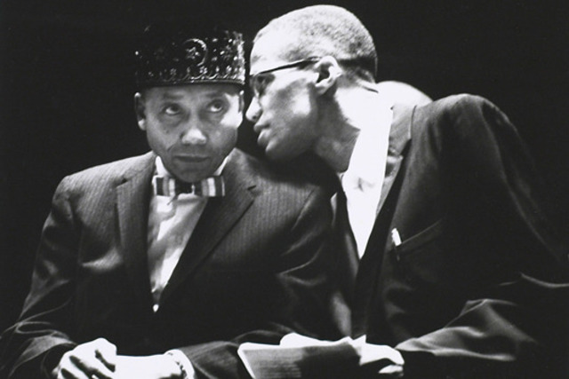Malcolm X met Elijah Muhammad
