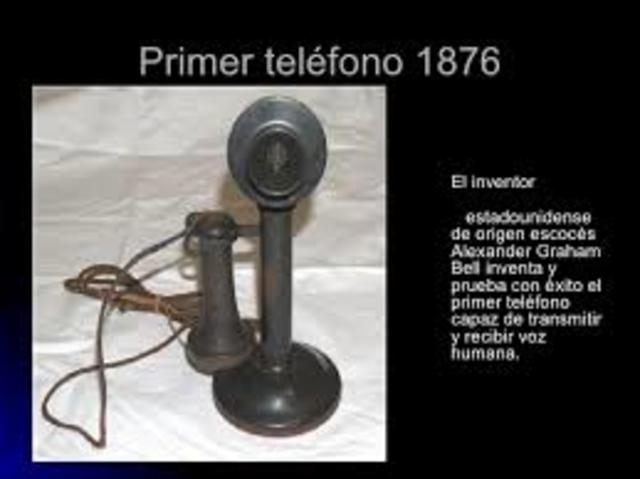 primer telefono 1876