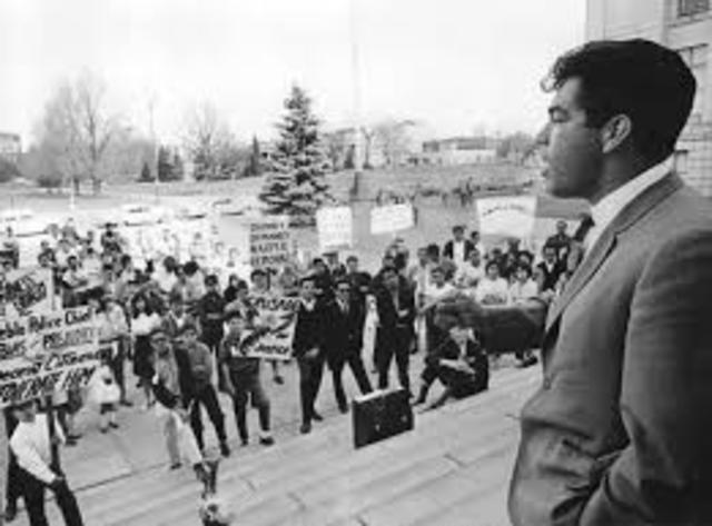 RODOLFO ''CORKY'' GONZALEZ GRADUATED FROM MANUAL HIGH SCHOOL