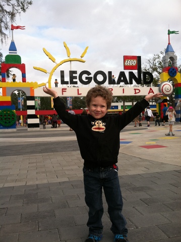My first trip to Legoland.