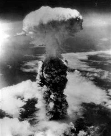 Dropping of the atomic bomb