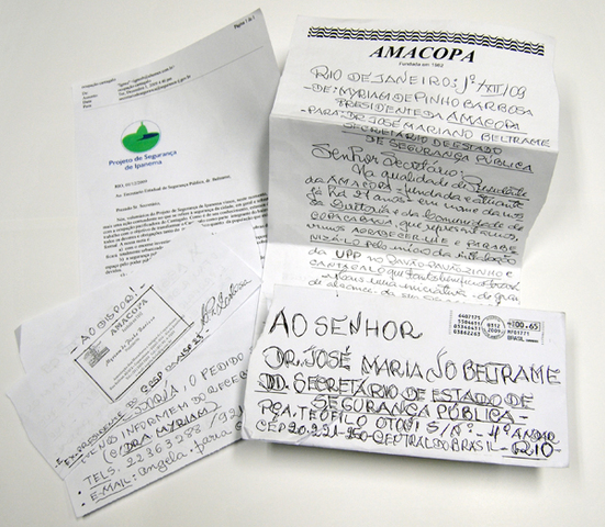 "Obrigado, UPP": Cartas de moradores agradecem pela pacificação
