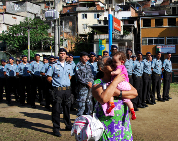 Inauguração da UPP Borel