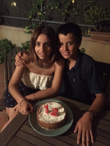 Celebrant els meus 12 cumpleanys