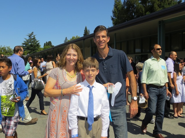 Gradué de la escuela primaria el 30 de mayo del 2014.