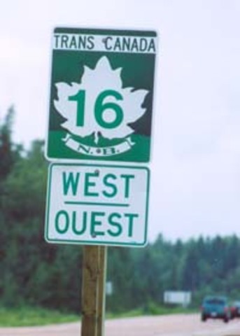Opening of Trans-Canada Highway