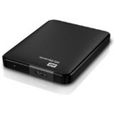 Western Digital Elements - Disco duro externo de 1 TB (USB 3.0), negro