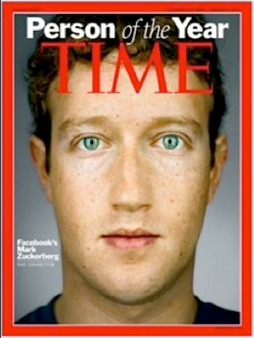 Named Time Magazine of the Year