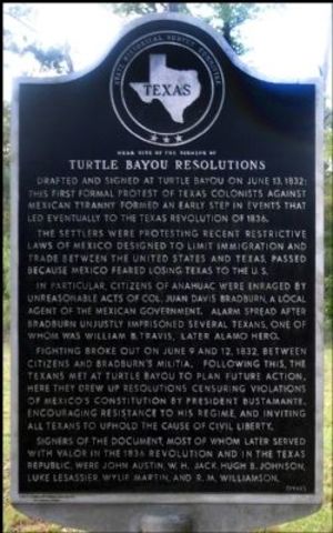 Turtle Bayou Resolutions