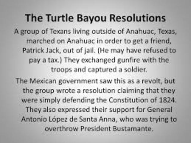 Turtle Bayou Resolution