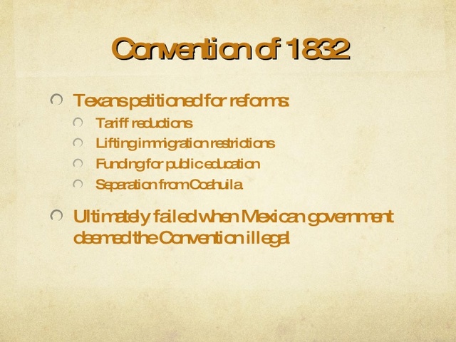 Convention of 1832