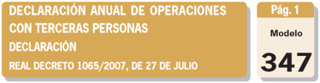 MODELO 347