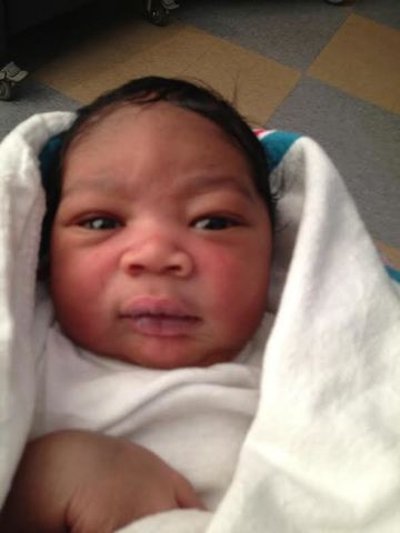 The Day I held him for the first time