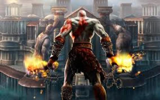 God of war is published on PS2