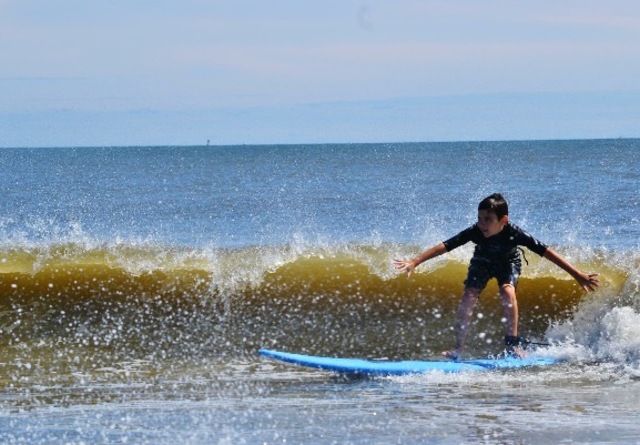 My First Time Surfing