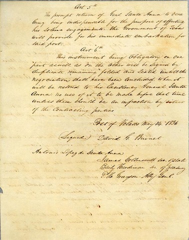 Treaty of Velasco