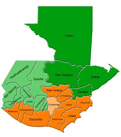 Se levanta el primer censo nacional guatemalteco.