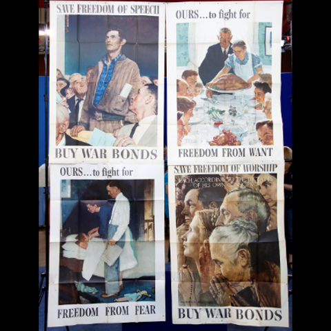 Norman Rockwell encourges men