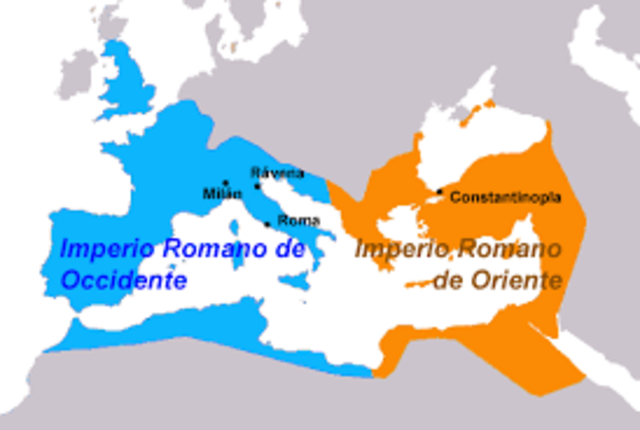 Divisió de l'Imperi romà