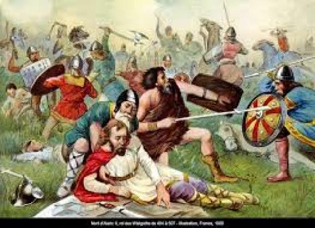 Victoria dels francs a Poitiers