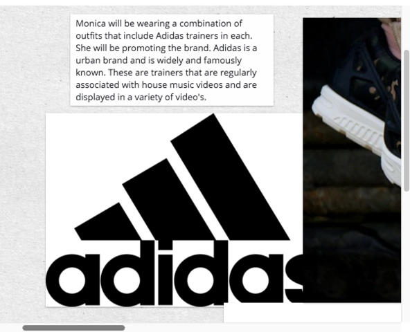 Example of a Padlet during research