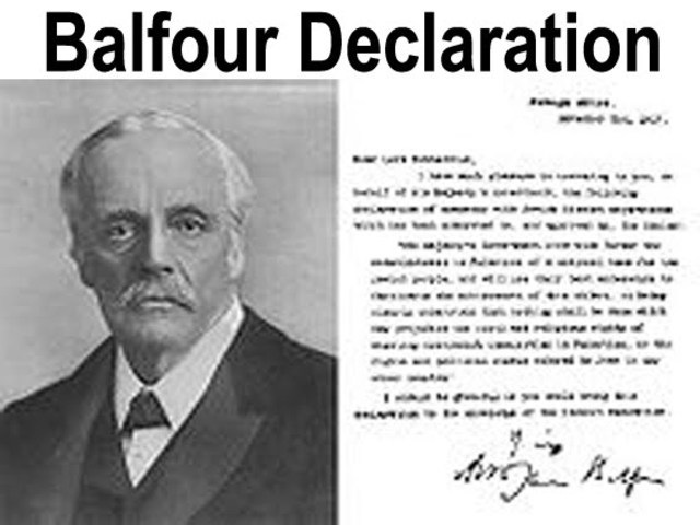 1917 Blfour Declaration