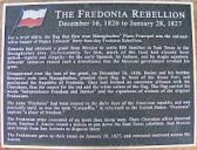 Fredonian Rebellion