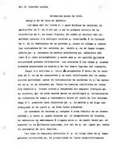 Mier Y Teran's Report