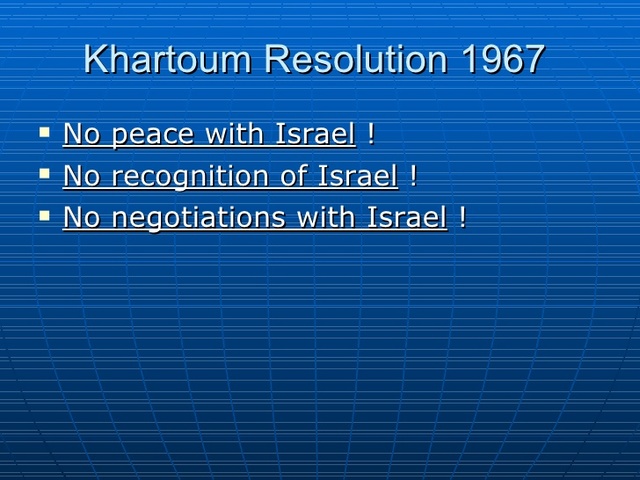 Khartoum Resolution